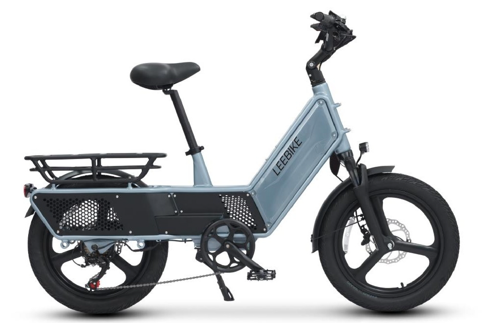 Compact Aluminum Frame Electric  Cargo Bike